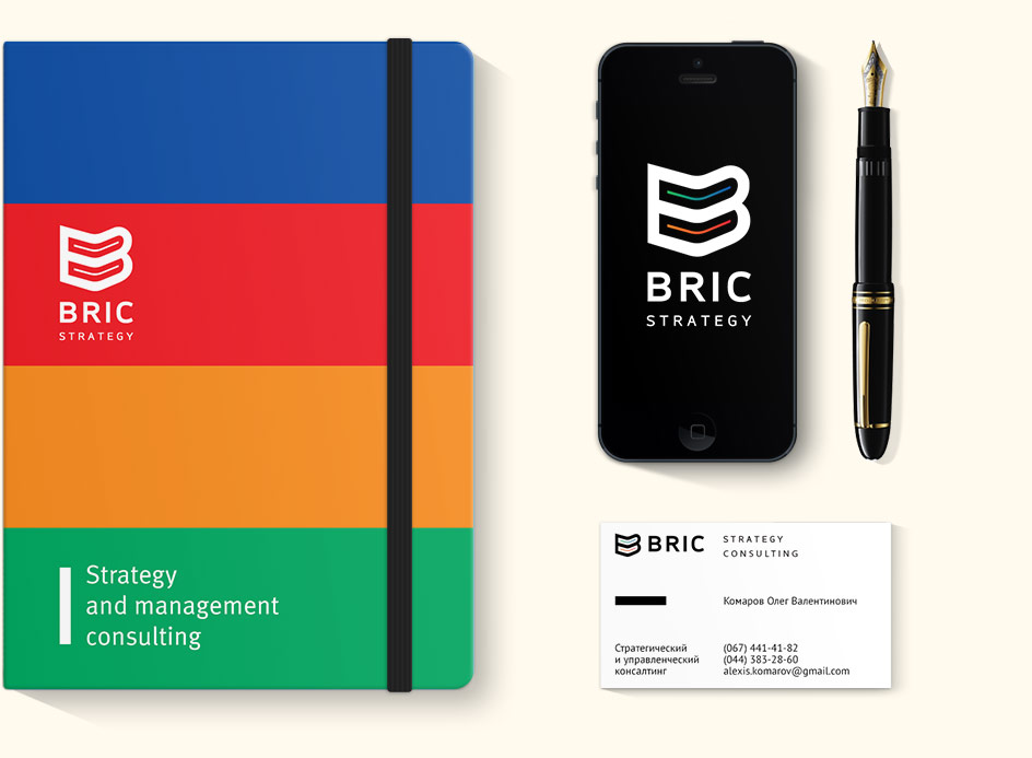 Разработка логотипа для компании BRIC Strategy
