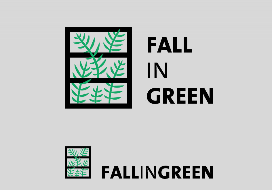 Создание логотипа для студии вертикального озеленения