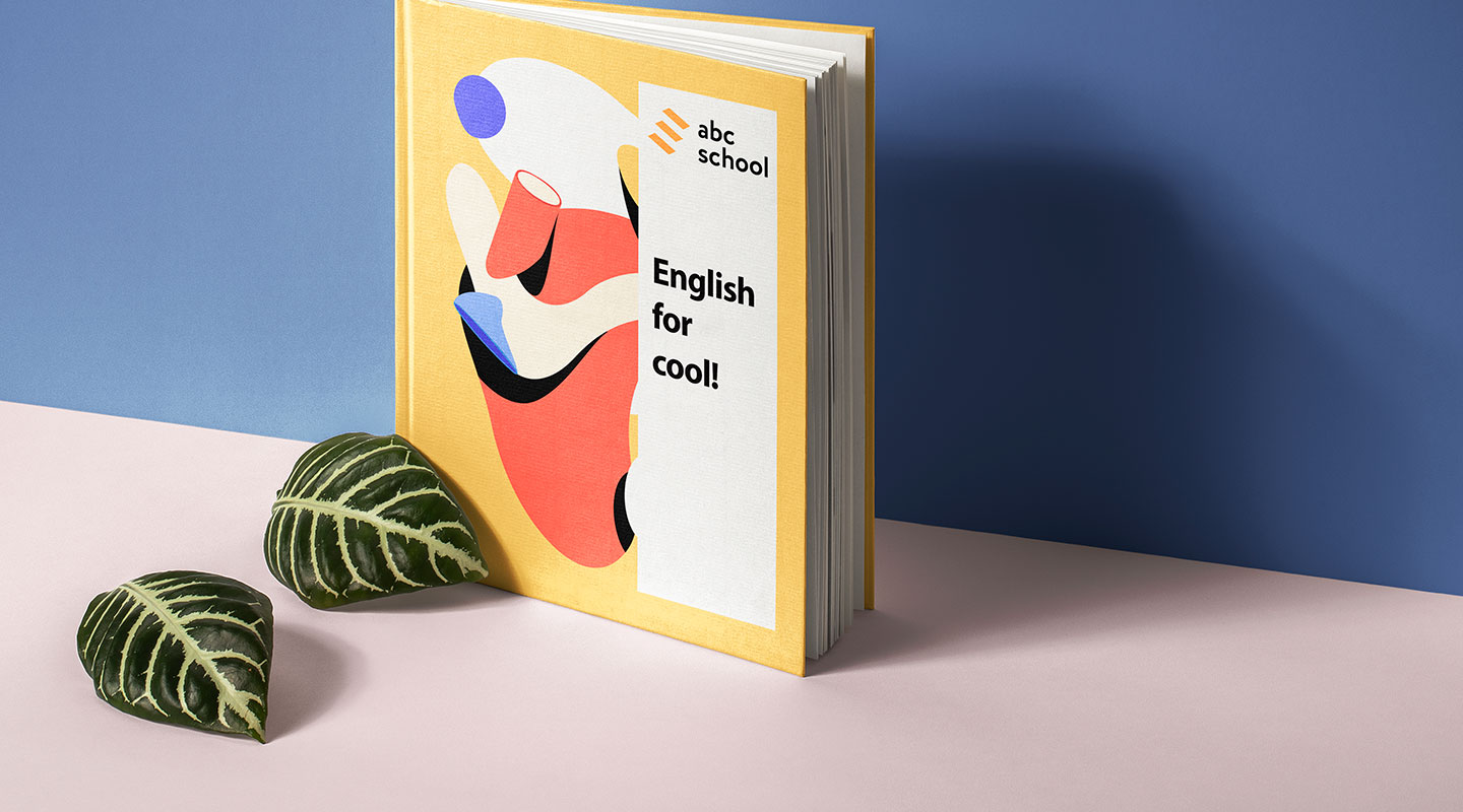 Разработка логотипа для школы иностранных языков ABC school