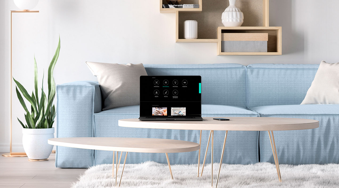 Разработка сайта-визитки для стоматологии DaVinchi